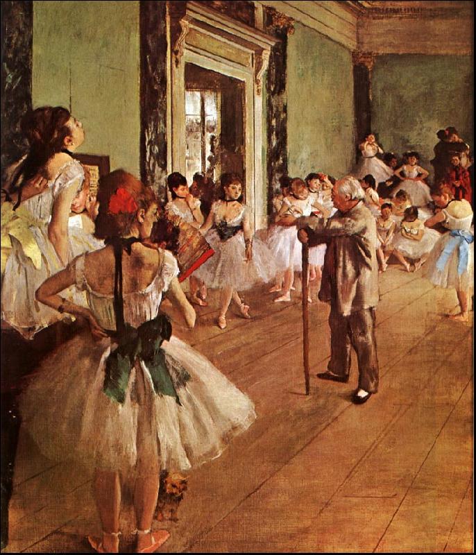 Edgar Degas The Dance Class China oil painting art